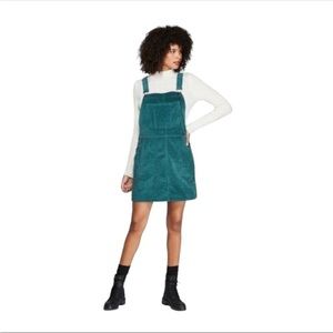 | Wild Fable Corduroy Dress | Color: Green | Size: Small |